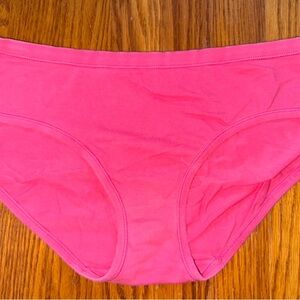 Pink Cotton Bikini Panty